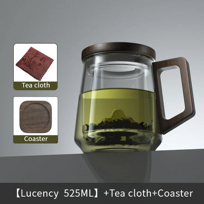 Tasse à thé en verre 